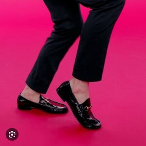 Gucci Black Patent Leather Loafers